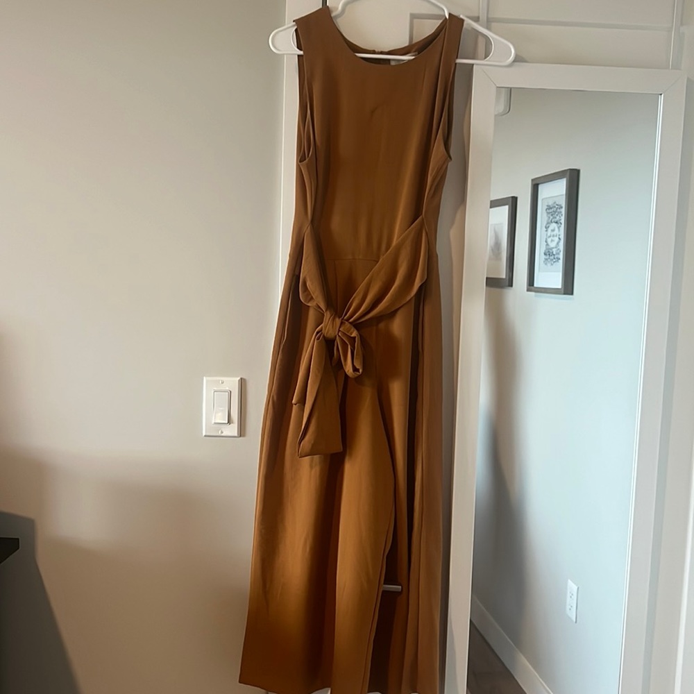 Boutique Jumpsuit — Brown